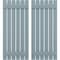 Ekena Millwork Americraft 6-Board, 2 Batten Exterior Real Wood Spaced Board-n-Batten Shutters, ARW101SB623X56SBH, PR ARW101SB623X56SBH - alternate 1